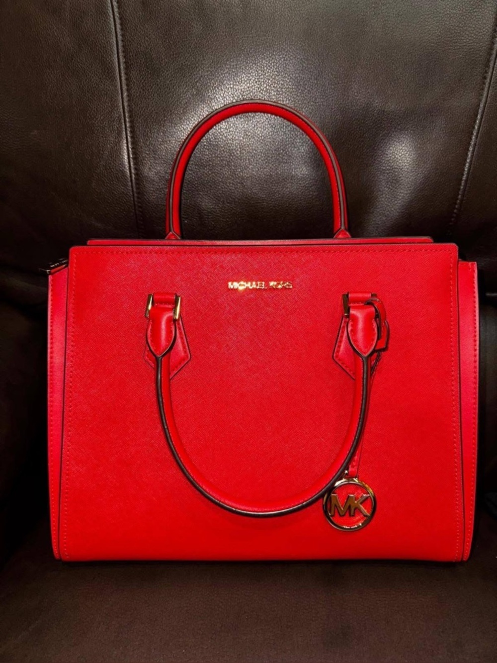 MICHAEL Kors Scarlet Satchel NWT - Picture 13 of 14